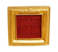 Itkcozcg Elegante regalo para los amantes de las joyas, soporte de exhibición vintage con diseño multicapa para anillos, collares y soporte de collar de fácil acceso