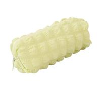 Itkcozcg Estuche para lápices para niñas, estuche de papelería, bonito estuche para bolígrafos, organizador de lápices para estudiantes de vuelta a la escuela, Amarillo, 18*7*8cm