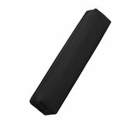 Itkcozcg Estuche pequeño de cuero ligero para bolígrafos, con cremallera, bolsas de maquillaje de viaje para estudiantes y adultos, Black, Size: Approx. 19x3.5x3.50cm/7.48x1.38x1.38in