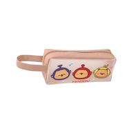 Itkcozcg Estuche transparente de poliuretano resistente al agua, con asa portátil, organizador de lápices, bolsa de cosméticos de viaje, accesorios creativos de oficina, a