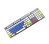 Itkcozcg Funda impermeable para teclados, película protectora de silicona para portátil KB216 KM636 3277