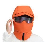 Itkcozcg Gafas térmicas integradas a prueba de viento para clima frío, para actividades al aire libre, esquí, senderismo, actividades al aire libre