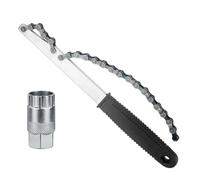 Itkcozcg Herramienta para quitar el volante de bicicleta, cassettes, llave de bloqueo, látigo de cadena para reparación de bicicletas de carretera, herramienta de extracción de casete de bicicleta