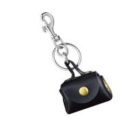 Itkcozcg Llavero compacto para monedero, práctico llavero para colgar para un acceso rápido a lo esencial, Black, Length 11 cm