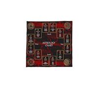 Itkcozcg Mantel de astrología con patrón de constelaciones, tarots, adivinaciones, altares, tela, adivinaciones, juego de mesa, accesorio de juego de mesa, patrón de constelaciones, tarots, carta