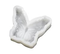 Itkcozcg Moldes de silicona con forma de mariposa, moldes de silicona de resina epoxi para velas, jabón, fondant, chocolate, pasteles, dulces y horneado
