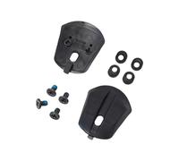 Itkcozcg Pieza de reparación de talón para zapatos de bicicleta, reparación de zapatos de ciclismo de carretera, almohadilla de talón de repuesto con tornillos