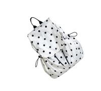 Itkcozcg Preppys - Mochilas casuales para mujer, ligeras, de nailon, mochila escolar, mochila de viaje, bolso pequeño, bolsa de regalo, mochila de ciudad pequeña, White