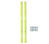 Itkcozcg Rieles de protección ligeros para monopatín, protectores reforzados para patinaje callejero, parachoques ligero