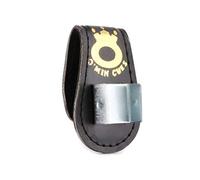 Itkcozcg Soporte de tiza para taco de billar con clip para cinturón para billar portátil, bolsillo de tiza, clip de cuero para cinturón