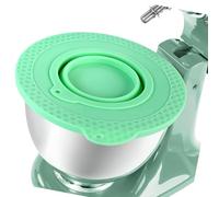 Itkcozcg Tapa de silicona a prueba de derrames, tapa de almacenamiento para cuenco que ahorra espacio, para accesorios de mezclador de 4.5 a 5 cuartos de galón, apto para lavavajillas, soporte