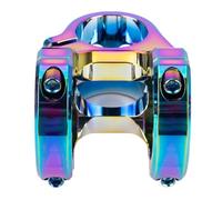 Itkcozcg Vástago de aleación de aluminio para bicicletas de montaña, bicicletas de carretera, elevadores de ciclismo, manillar corto, vástago de manillar de bicicleta