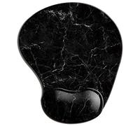 ITNRSIIET Alfombrilla de ratón para Juegos con Soporte de muñeca, Alfombrilla de ratón con reposamuñecas de Gel, Alfombrilla ergonómica con Superficie de Tela de Licra Antideslizante Base de