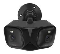 iTODOS Blink Mini2/2K - Kit de montaje de cámara dual - Vigilancia panorámica de 180° + cable de alimentación 1 a 2, accesorio de montaje de arco parpadeante, para uso en interiores y exteriores