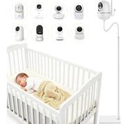 iTODOS Soporte de Suelo para Monitor de bebé para Infant Optics DXR-8 Pro HelloBaby, Anmeate, Eufy, Owlet y la mayoría de monitores de bebé, Mantiene al bebé alejado del Tacto, más Seguridad