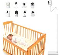iTODOS Soporte de Suelo para Monitor de bebé para Infant Optics DXR-8 Pro HelloBaby, Anmeate, Eufy, Owlet y la mayoría de monitores de bebé, Mantiene al bebé alejado del Tacto, más Seguridad