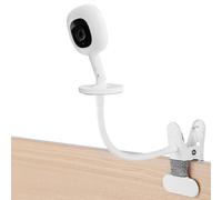 iTODOS Soporte para monitor de bebé compatible con Nanit Pro Smart Baby Monitor y Flex Stand Baby Monitor, accesorio de monitor de brazo flexible de 8 pulgadas, conecta tu cámara de bebé donde