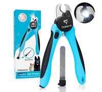 iToleeve Cortaúñas LED para perros con luz, ilumina las uñas o la línea de sangre para recortadores seguros y fáciles, extra afilado para uñas gruesas, sensor rápido, evita cortar demasiado las uñas