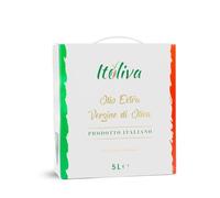 Itoliva - Aceite de Oliva Virgen Extra 100% Italiano, extraído en frío, paquete de 2 x 5 Lt, Monocultivar Coratina, sabor Afrutado Intenso