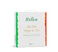 Itoliva - Aceite de Oliva Virgen Extra 100% Italiano Orgánico, extraído en frío, 5 Lt, Monocultivar Ogliarola, sabor Afrutado Ligero