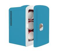 iTOMA Mini refrigerador de 4 litros, Enfriador portátil de 6 latas, refrigerador Personal para cuidados, Mini refrigerador Compacto para Oficina, Dormitorio, residencia universitaria, K4207TL