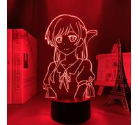 ITOMUN Lámpara 3D de anime Kanojo Chizuru Ichinose para decoración de dormitorio, regalo, manga alquilar una novia, luz LED, juguete de regalo de Navidad, cumpleaños, dormitorio de niños