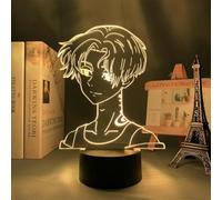 ITOMUN Luz LED acrílica 3D de Mikey Manjiro Sano para decoración de dormitorio, luz nocturna, amantes del manga, regalos de Navidad, cumpleaños, lámpara de neón acrílica