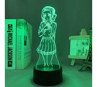 ITOMUN Luz LED de anime Kanojo Kiryuu Shino para decoración de dormitorio, regalo de iluminación, lámpara de dectoración del hogar, regalo de Navidad, cumpleaños, dormitorio de niños