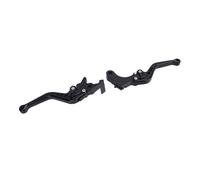 Itonash 1 par de Motocicletas Pal Corredora de Freno Corto de Aluminio Aleación con Estilo de Aluminio Reemplazo Ajustable para CRF1100L África Twin 1100 CMX1100 CM1100 (Negro)