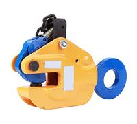 Itonash Abrazadera de Placa Vertical, Abrazadera de Elevación de Acero de Aleación, Soporte de Carga 1T 2200LB, Estructura de Forjado Integral Antideslizante, con Resorte para Bloqueo