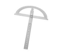 Itonash Buscador de ángulo de Acero Inoxidable, Regla de Protractor 2 en 1, Medición de Lectura Rápida para Carpintería, Construcción, Taller con Tuercas de Bloqueo y 3 Tamaños (150 * 200 mm)