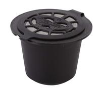 Itonash Cápsulas de café Reutilizables con Filtro, Cápsulas Rellenables, Taza Saludable y Conveniente para Uso Doméstico, 3 uds. (Negra)