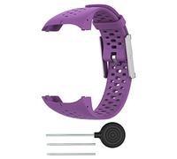 Itonash Correa de Repuesto para Reloj Inteligente, Correa de Repuesto de Silicona Compatible con Sport Straps, con Herramientas, Pulsera Compatible con Polar M400 / M430 (púrpura)