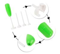 Itonash Cortador de Espiral Vegetal de 4 Tamaños, Gadget de Cocina de Cabeza Reemplazable con Tanque de Procesamiento Abierto, para Manzanas Tomates Calabazas Berenjenas de Pimientos (Ensacado)