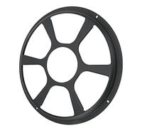 Itonash Cubierta Protectora para Altavoz de Audio para Coche, Embellecedor de Altavoz, Parrilla de Subwoofer Negra para Interior del Coche (30,5 cm/12 Pulgadas)