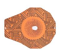 Itonash Cubiertas de Protección Cubierta del Freno de Disco, Prevención de Manchas de Aceite, Cubierta de Lavado del Ciclo de Montaña de Calor para el Ciclo de Montaña de Carretera (Geométrico)