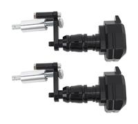 Itonash Desamino Deslizante del Marco de la Motocicleta, Aleación de Aluminio Black Falling Protector Rod Fit con 400 2018 a 2023 para Motocicleta
