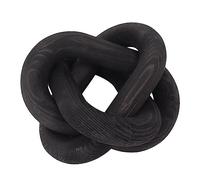 Itonash Enlaces de Madera de Casa de Campo, Decoración de la Cadena de Madera Llamativa para el Hogar Agora Bobo COLOOTHT, Cadena de Pino para Sala de Estar, Cocina, Oficina (Negro)