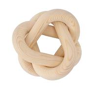 Itonash Enlaces de Madera de Casa de Campo, Decoración de la Cadena de Madera Llamativa para el Hogar Agora Bobo COLOOTHT, Cadena de Pino para Sala de Estar, Cocina, Oficina (Color de Madera)