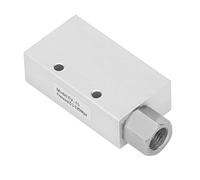 Itonash Generador de Vacío, Aleación de Aluminio Válvula de Flujo Grande con Mecanizado de Programación Digital, para Equipos Neumáticos Talleres de Producción (EV-15)