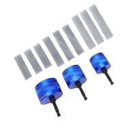 Itonash Juego de Limpiadores de Tuberías de Cobre, 3 Piezas de 1/2 pulg., 3/4 pulg., 1 ., Kit de Herramientas de Plomería de Metal para Pulir la Eliminación de Pintura, Limpieza