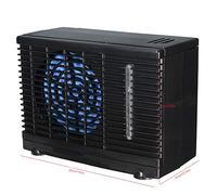 Itonash Mini Aire Acondicionado Portátil Universal para Coche, Aire Acondicionado de Refrigeración, Ventilador de Aire Evaporativo de Agua de 24V para Coche, Camión y Hogar (Negra)