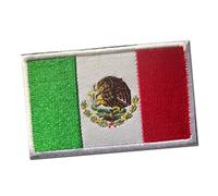 Itonash Parche de la Bandera de México, Parches para Ropa, Parches Bordados, para Planchar, Bordado para Coser con la Bandera de México, Bordado para Ropa, Pantalones, Cha