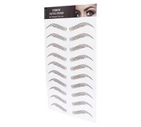 Itonash Pegatina de Cejas, Fácil de Usar y Realista, 1 a 7 Días Duraderos, Estilos Múltiples Disponibles, Transpirables, sin Obstrucción de Poros, con Pegatinas de Cejas, para Mujeres (Marrón-08)