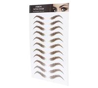 Itonash Pegatina de Cejas, Fácil de Usar y Realista, 1 a 7 Días Duraderos, Estilos Múltiples Disponibles, Transpirables, sin Obstrucción de Poros, con Pegatinas de Cejas, para Mujeres (Marrón-10)