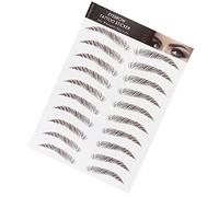 Itonash Pegatina de Cejas, Fácil de Usar y Realista, 1 a 7 Días Duraderos, Estilos Múltiples Disponibles, Transpirables, sin Obstrucción de Poros, con Pegatinas de Cejas, para Mujeres (Marrón-03)