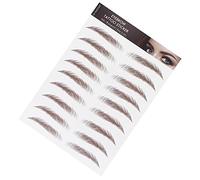 Itonash Pegatina de Cejas, Fácil de Usar y Realista, 1 a 7 Días Duraderos, Estilos Múltiples Disponibles, Transpirables, sin Obstrucción de Poros, con Pegatinas de Cejas, para Mujeres (Marrón-05)