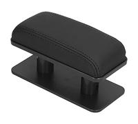 Itonash Reposabrazos Ajustable para Coche, Almohadilla de Soporte para Codo Izquierdo, Antifatiga, Antideslizante, Modificación Interior del Automóvil (B (negro con bordes negros))