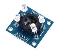 Itonash Sensor de Color TCS3200, Módulo de Sensor de Reconocimiento de Color de Alta Precisión con Diseño Simple de Interfaz, para Control de Iluminación de Robots Inteligente