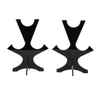 Itonash Soporte de Exhibición de Sable de Luz Acrílico, Longitud Ajustable para Espadas Katana de Sable de Luz, Escaparate de Mesa para Presentaciones Minoristas de Colecciones (Negro)